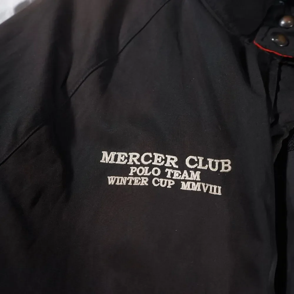 Polo Ralph Lauren Mercer Jacket Double Pony XL Broken Zipper